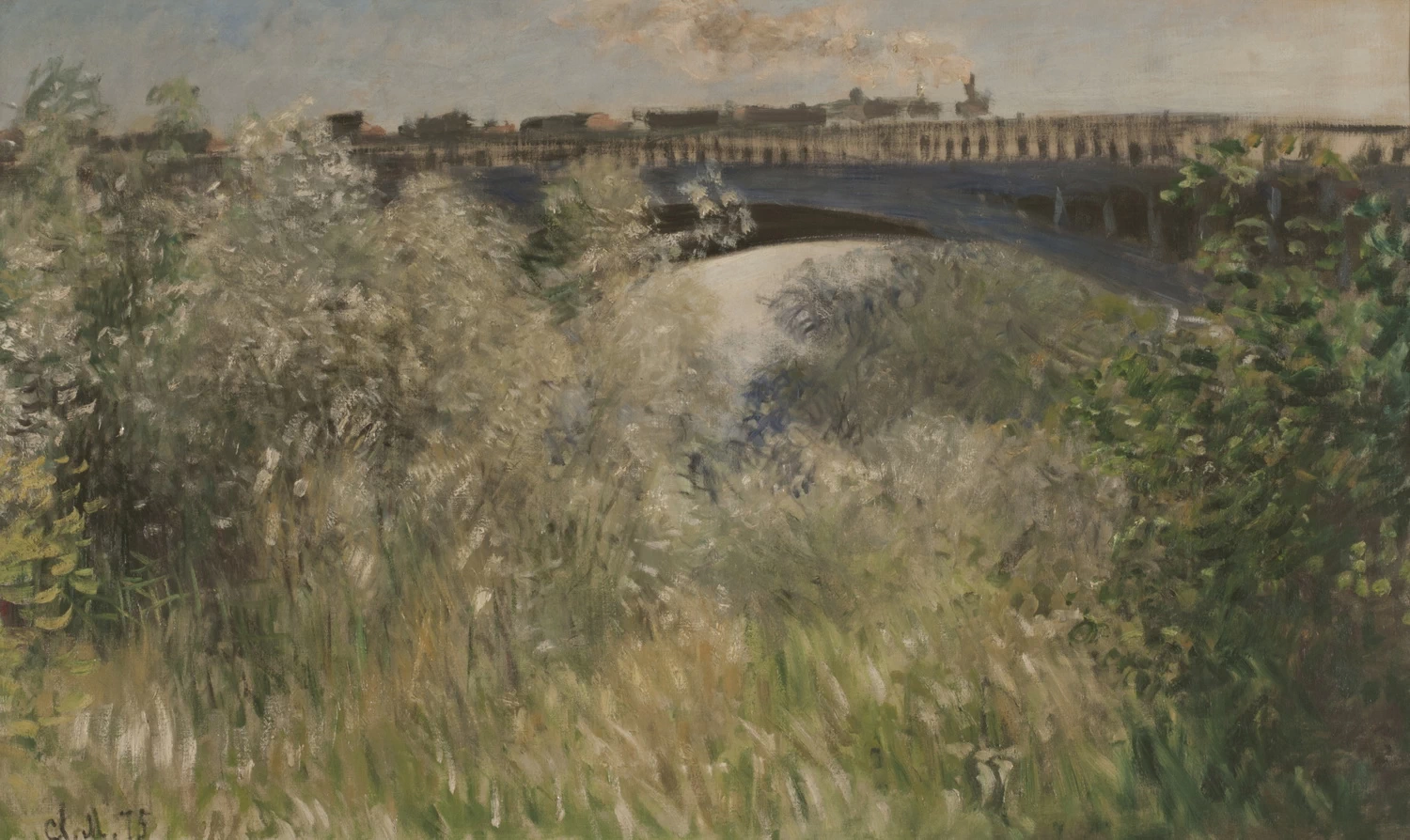 Il ponte d’Argenteuil - Museo Nacional de Bellas Artes, Buenos Aires
